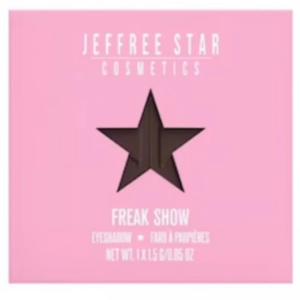 NIB Jeffree Star Pressed Pigment Artistry Single Freak Show 1.5g